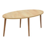 Τραπέζι σαλονιού Barton pakoworld sonoma-καφέ 90x45x40εκ-120-000135