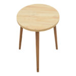 Τραπέζι σαλονιού Barton pakoworld sonoma-καφέ 90x45x40εκ-120-000135