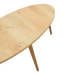 Τραπέζι σαλονιού Barton pakoworld sonoma-καφέ 90x45x40εκ-120-000135