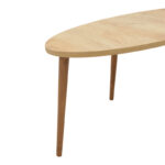 Τραπέζι σαλονιού Barton pakoworld sonoma-καφέ 90x45x40εκ-120-000135