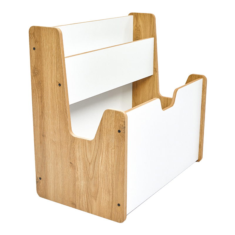 Ραφιέρα Crane pakoworld φυσικό-λευκό mdf 57x34x55εκ-120-000421 Ραφιέρα Crane pakoworld φυσικό-λευκό mdf 57x34x55εκ-120-000421