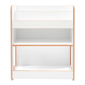 Ραφιέρα Seagull pakoworld λευκό mdf 57x34x70εκ-120-000424