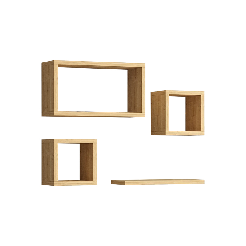 Ραφιέρα Babine pakoworld μελαμίνη σε oak απόχρωση 84x15x44εκ-120-000450 Ραφιέρα Babine pakoworld μελαμίνη σε oak απόχρωση 84x15x44εκ-120-000450