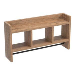 Ραφιέρα τοίχου Mekka pakoworld μελαμίνη σε φυσική απόχρωση 60x14x10εκ-120-000472