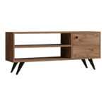 Έπιπλο τηλεόρασης Wison pakoworld σε sonoma απόχρωση 120x29x50εκ-120-000541