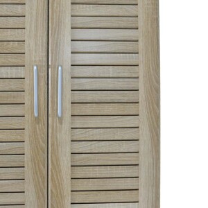 Παπουτσοθήκη-ντουλάπα SANTE pakoworld 21 ζεύγων χρώμα sonoma 60x37x183εκ-123-000005