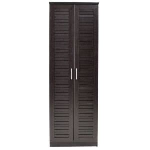 Παπουτσοθήκη-ντουλάπα SANTE pakoworld 21 ζεύγων χρώμα wenge 60x37x183εκ-123-000006