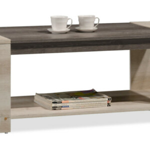 Τραπέζι σαλονιού OLYMPUS pakoworld χρώμα castillo-toro 110x51x42