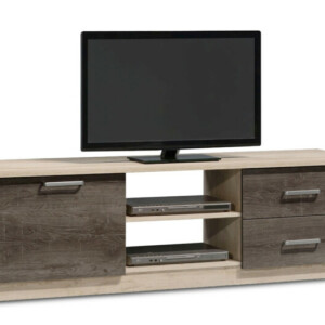 Έπιπλο τηλεόρασης OLYMPUS pakoworld χρώμα castillo-toro 160x39