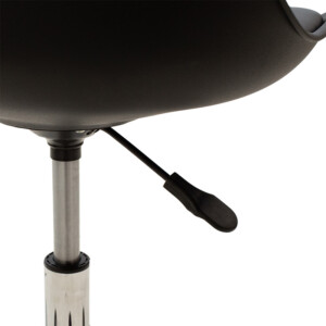 Καρέκλα γραφείου εργασίας Gaston II pakoworld PP-PU μαύρο-127-000024