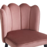 Σκαμπό μπαρ Velvi pakoworld βελούδο σε σάπιο μήλο απόχρωση 46x45x105.5εκ-127-000183