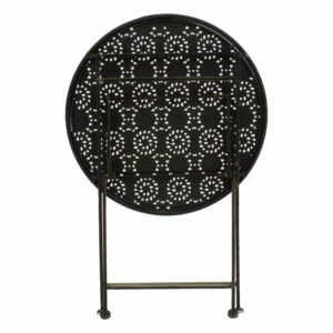 Τραπεζαρία Drill pakoworld σετ 3τεμ μέταλλο χρώμα χαλκού antique - Image 13