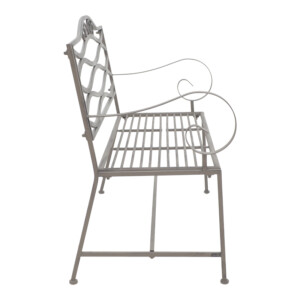 Παγκάκι Benko pakoworld μέταλλο σε μπρονζέ απόχρωση 114x45x95εκ-137-000008