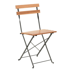 Τραπεζαρία Pometia pakoworld σετ 3τεμ ξύλο-μέταλλο-137-000012