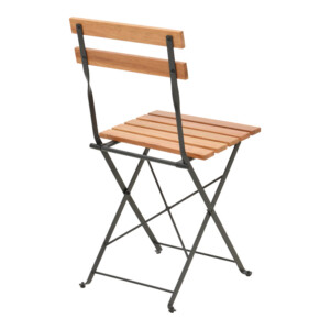 Τραπεζαρία Pometia pakoworld σετ 3τεμ ξύλο-μέταλλο-137-000012