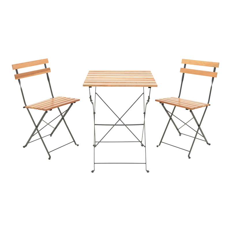 Τραπεζαρία Pometia pakoworld σετ 3τεμ ξύλο-μέταλλο-137-000012 Τραπεζαρία Pometia pakoworld σετ 3τεμ ξύλο-μέταλλο-137-000012