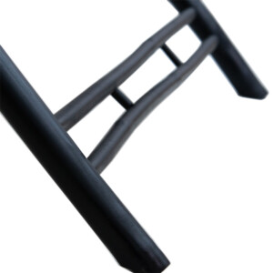 Τραπέζι Badou pakoworld πτυσσόμενο bamboo μαύρο 150x80x77εκ-141-000017