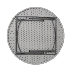 Τραπέζι μονοκόμματο catering-συνεδρίου Comfort pakoworld λευκό στρόγγυλο Φ150x74εκ-142-000010