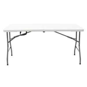Τραπέζι catering Rodeo pakoworld πτυσσόμενο-βαλίτσα λευκό 240x76x74εκ-142-000015