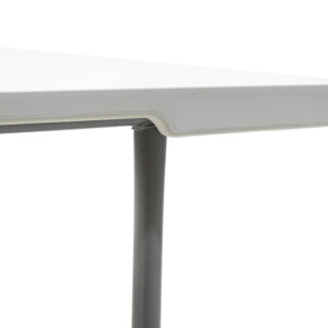 Τραπέζι catering Rodeo pakoworld πτυσσόμενο-βαλίτσα λευκό 240x76x74εκ-142-000015