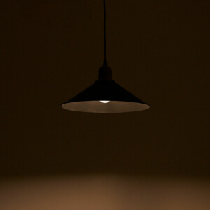 Φωτιστικό οροφής μονόφωτο PWL-0964 pakoworld Ε27 μαύρο-bronze antique Φ30x14.5εκ-147-000011