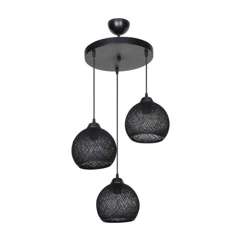 Φωτιστικό οροφής τρίφωτο PWL-0973 I pakoworld Ε27 μαύρο Φ35x18εκ-147-000182 Φωτιστικό οροφής τρίφωτο PWL-0973 I pakoworld Ε27 μαύρο Φ35x18εκ-147-000182