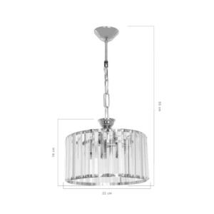 Φωτιστικό οροφής μονόφωτο Lavina Ι pakoworld Ε27 σε χρυσή απόχρωση Φ27x21εκ-147-000208