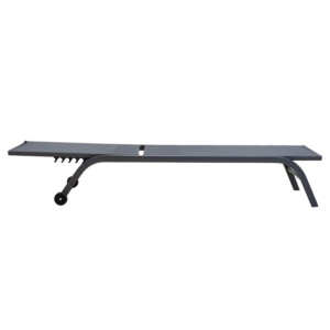 Ξαπλώστρα Jaipur pakoworld αλουμίνιο-textilene ανθρακί-152-000009