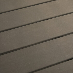 Τραπέζι Appa pakoworld αλουμίνιο και plywood σε ανθρακί απόχρωση Φ120x74εκ-152-000091