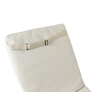 Μαξιλάρι Vertian pakoworld textilene σε μπεζ απόχρωση 194x58x7εκ-152-000093