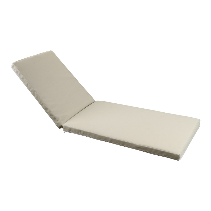 Μαξιλάρι Vertian pakoworld textilene σε μπεζ απόχρωση 194x58x7εκ-152-000093