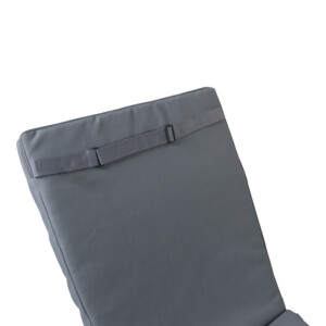 Μαξιλάρι Vertian pakoworld textilene σε ανθρακί απόχρωση 194x58x7εκ-152-000094