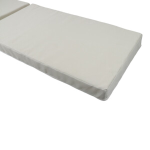 Μαξιλάρι Vertian pakoworld textilene σε μπεζ απόχρωση 194x58x10εκ-152-000095