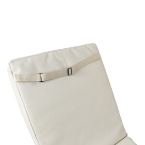 Μαξιλάρι Vertian pakoworld textilene σε μπεζ απόχρωση 194x58x10εκ-152-000095