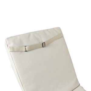 Μαξιλάρι Vertian pakoworld textilene σε μπεζ απόχρωση 194x58x20εκ-152-000096