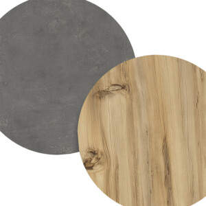 Έπιπλο τηλεόρασης Soren pakoworld sonoma-ανθρακί 180x.44.5x44.6εκ-176-000056