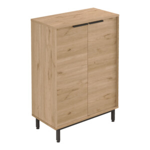 Παπουτσοθήκη Kinga 5ραφιών pakoworld σε φυσική απόχρωση 72x35.5x105.6εκ-176-000209