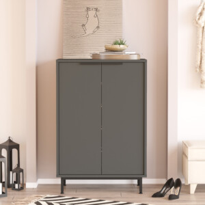 Παπουτσοθήκη Kinga 5ραφιών pakoworld σε ανθρακί απόχρωση 72x35.5x105.6εκ-176-000210