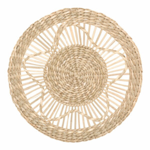 Διακοσμητικό τοίχου Lela pakoworld σετ 3 τεμαχίων φυσικό-199-000511