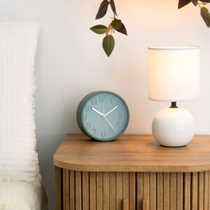 Επιτραπέζιο φωτιστικό PWL-1210 pakoworld Ε14 60W κεραμικό σε λευκό gloss χρώμα Φ13x25εκ-199-000576