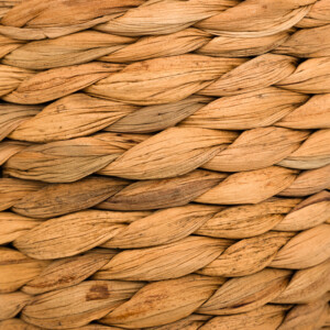 Βάζο Velout pakoworld από υάκινθο σε φυσική απόχρωση Φ18x57εκ-199-000602