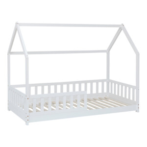 Παιδικό κρεβάτι Sleepy pakoworld τ.Montessori ξύλο πεύκου σε λευκή απόχρωση 90x190εκ-199-000635