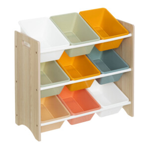 Παιδικό σετ αποθήκευσης Storfie pakoworld mdf-pp 60x29.5x66εκ-199-000639