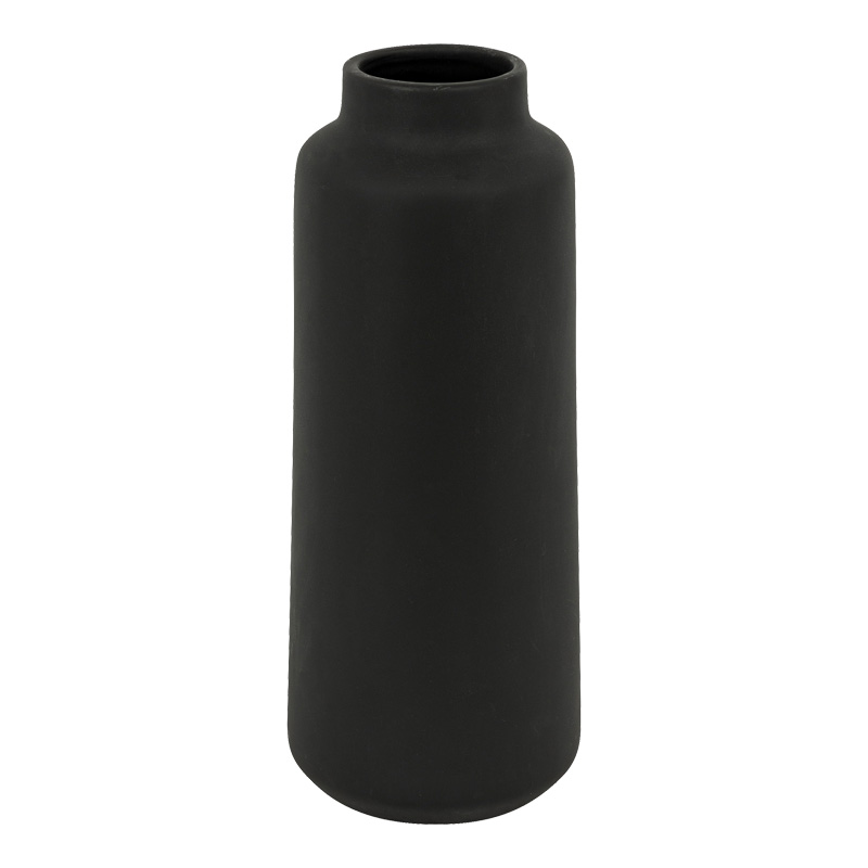 Βάζο Bender pakoworld κεραμικό σε μαύρη απόχρωση Φ12x30εκ-199-000660 Βάζο Bender pakoworld κεραμικό σε μαύρη απόχρωση Φ12x30εκ-199-000660