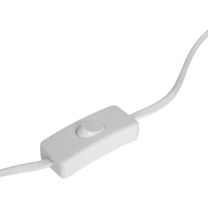 Επιτραπέζιο φωτιστικό Jela pakoworld σε λευκή απόχρωση Φ14x22εκ-199-000676