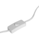 Επιτραπέζιο φωτιστικό Leyda pakoworld κεραμικό σε λευκή-φυσική απόχρωση Φ16x24εκ-199-000677