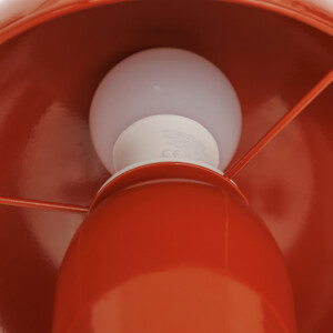 Επιτραπέζιο φωτιστικό Mushi pakoworld μέταλλο σε terracotta απόχρωση Φ20x24