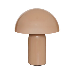 Επιτραπέζιο φωτιστικό Mushi pakoworld μέταλλο μπεζ Φ20x24