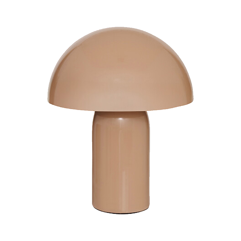 Επιτραπέζιο φωτιστικό Mushi pakoworld μέταλλο μπεζ Φ20x24 Επιτραπέζιο φωτιστικό Mushi pakoworld μέταλλο μπεζ Φ20x24