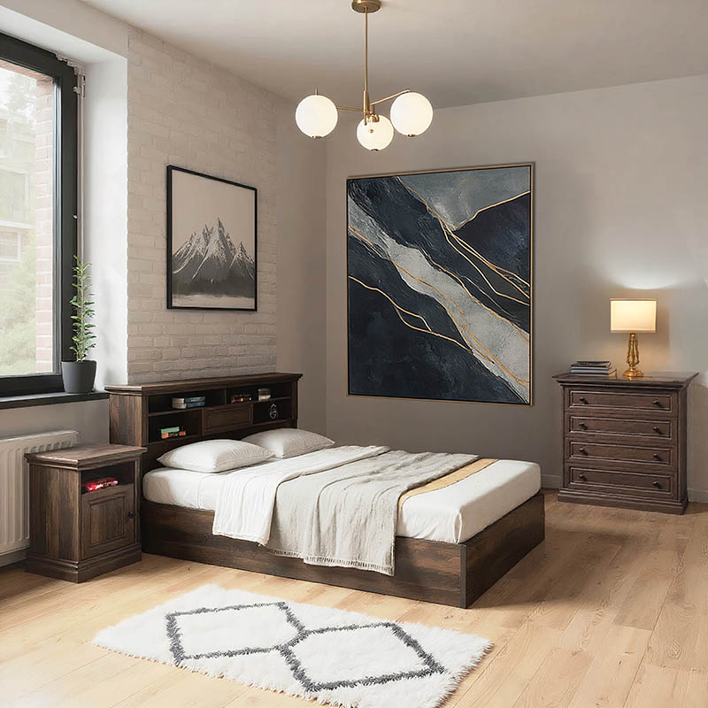 Σετ κρεβατοκάμαρας Mozart pakoworld 3 τμχ 160x200εκ-200-000480 Σετ κρεβατοκάμαρας Mozart pakoworld 3 τμχ 160x200εκ-200-000480